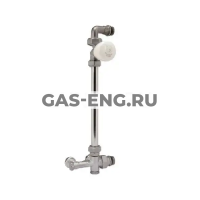 Группа нижнего подключения для двухтрубной системы R438MTG, микрометрическая, с боковым подключением и прямым клапаном, Giacomini купить в интернет-магазине промышленного оборудования в Санкт-Петербурге Группа нижнего подключения для двухтрубной системы R438MTG, микрометрическая, с боковым подключением и прямым клапаном, Giacomini купить в интернет-магазине промышленного оборудования в Санкт-Петербурге