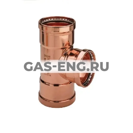 Тройник пресс медь Profipress c SC-Contur 2418XL, Viega купить в интернет-магазине промышленного оборудования в Санкт-Петербурге