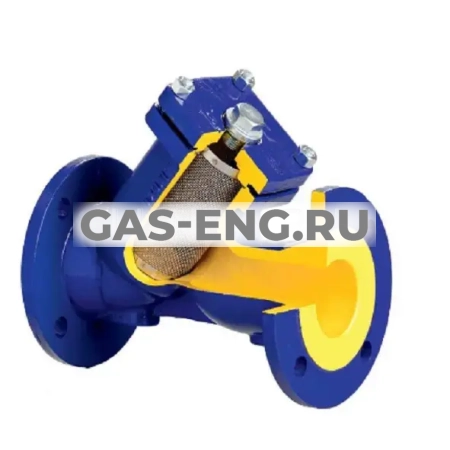 Фильтр стальной фланцевый, фигура 821F, Zetkama купить в интернет-магазине промышленного оборудования в Санкт-Петербурге