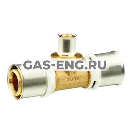 Тройник-пресс редукционный alpex латунный, Frankische купить в интернет-магазине промышленного оборудования в Санкт-Петербурге