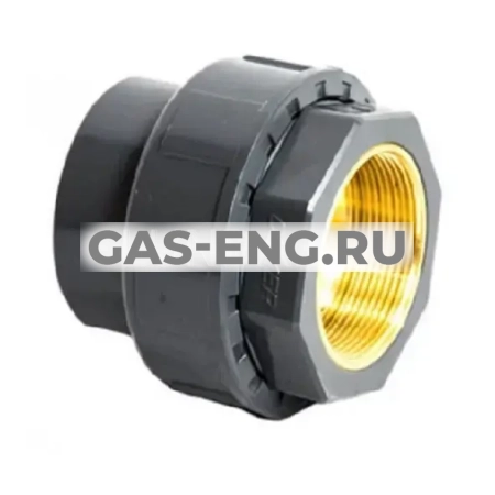 Муфта разборная переходная ВР (латунь), Comer купить в интернет-магазине промышленного оборудования в Санкт-Петербурге