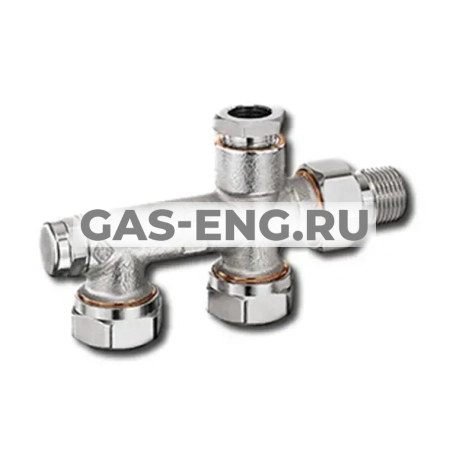 Двухтрубный распределитель проходного типа, Heimeier купить в интернет-магазине промышленного оборудования в Санкт-Петербурге