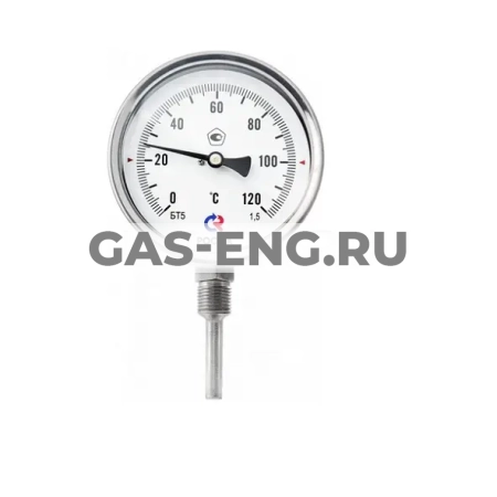 Термометр биметаллический коррозионностойкий, тип БТ (серия 220), Росма купить в интернет-магазине промышленного оборудования в Санкт-Петербурге