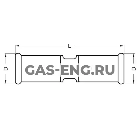 Муфта-пресс, латунь, Henco купить в интернет-магазине промышленного оборудования в Санкт-Петербурге