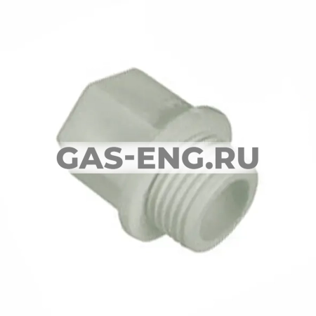 Заглушка PPR с наружной резьбой, СЕРЫЙ, Pro Aqua купить в интернет-магазине промышленного оборудования в Санкт-Петербурге