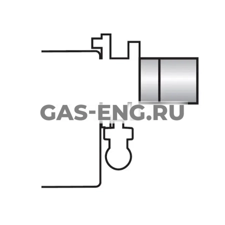 Удлинение пламенной головки горелки 40 GS, Riello купить в интернет-магазине промышленного оборудования в Санкт-Петербурге