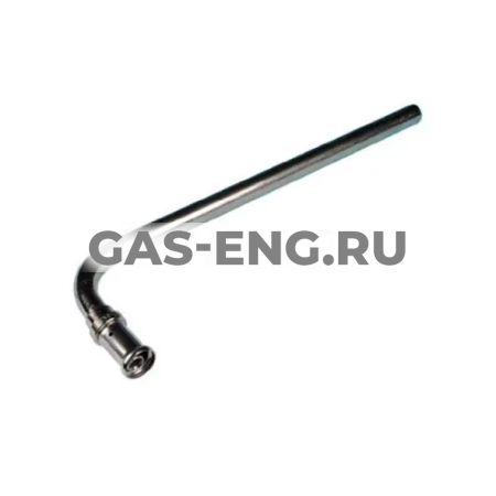 Угольник-пресс для радиаторного соединения с никелированной трубкой 1100 мм, Henco купить в интернет-магазине промышленного оборудования в Санкт-Петербурге