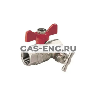 Шаровой латунный кран ВР-ВР, ручка-бабочка, с дренажем, Ду 15-25 Ру 30, серия 6476, Comap купить в интернет-магазине промышленного оборудования в Санкт-Петербурге Шаровой латунный кран ВР-ВР, ручка-бабочка, с дренажем, Ду 15-25 Ру 30, серия 6476, Comap купить в интернет-магазине промышленного оборудования в Санкт-Петербурге