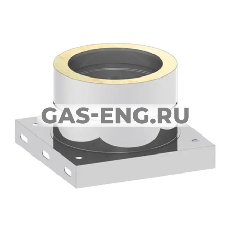 Пластина основания с нижним выпуском конденсата для дымохода, Jeremias EDW05 купить в интернет-магазине промышленного оборудования в Санкт-Петербурге