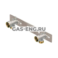 Водорозетка двойная на планке, Multi-Fit, Itap 578 купить в интернет-магазине промышленного оборудования в Санкт-Петербурге