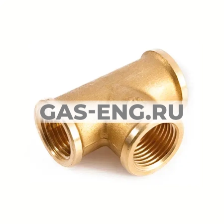 Тройник ВР латунный, General Fittings купить в интернет-магазине промышленного оборудования в Санкт-Петербурге