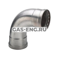 Отвод 90° Sanpress Inox XL с SC-Contur, модель 2316 XL, Viega купить в интернет-магазине промышленного оборудования в Санкт-Петербурге Отвод 90° Sanpress Inox XL с SC-Contur, модель 2316 XL, Viega купить в интернет-магазине промышленного оборудования в Санкт-Петербурге