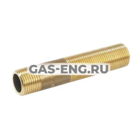 Сгон латунный НР/НР, General Fittings купить в интернет-магазине промышленного оборудования в Санкт-Петербурге