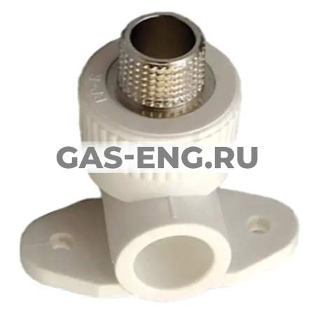 Водорозетка PPR с наружной резьбой, БЕЛЫЙ, Pro Aqua купить в интернет-магазине промышленного оборудования в Санкт-Петербурге