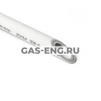 Труба PPR Duo, армированная алюминием (4 м), белая, Pro Aqua купить в интернет-магазине промышленного оборудования в Санкт-Петербурге